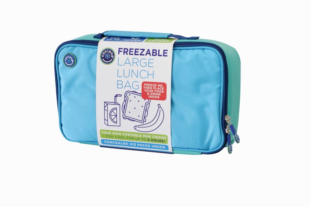 blue green bag