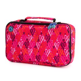 Freezable Rectangular Lunch Cooler Bag -   Hearts Delight