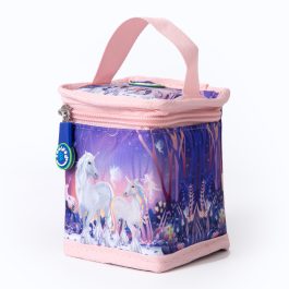 Freezable Yoghurt Cooler Bag With Spoon - Unicorn