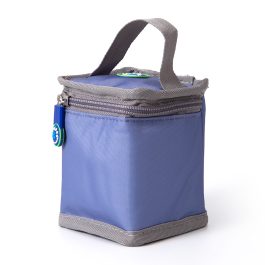 Freezable Yoghurt Cooler Bag With Spoon - Blue Ice