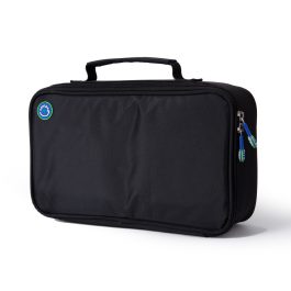 Freezable Rectangular Lunch Cooler Bag - Black