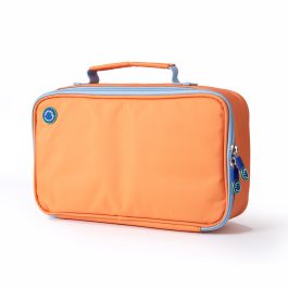 Freezable Rectangular Lunch Cooler Bag - Apricot Crush